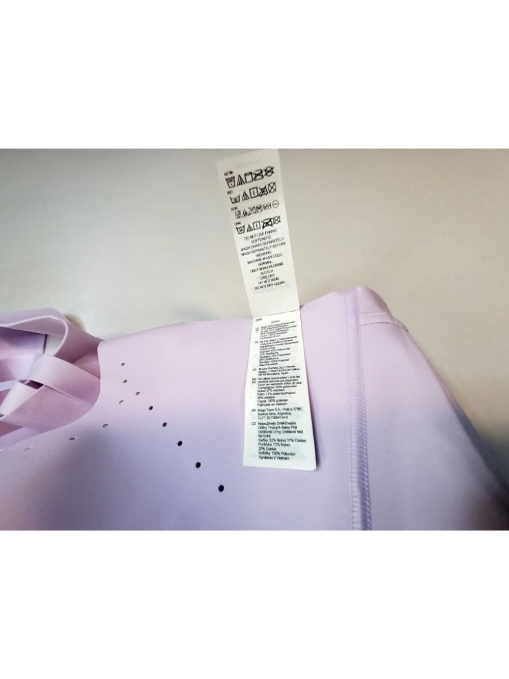 Brooks Womens Dare Crossback Run Bra 32DD Lavender Purple High-Impact Support - Picture 6 of 10